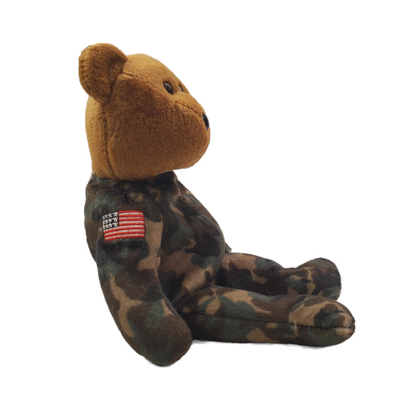 Vintage Ty Beanie Babies Hero Military Bear USO Vintage Military Support Bears - Picture 5 of 10